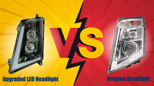 Berita perusahaan terbaru tentang Lampu depan Volvo LED yang ditingkatkan vs Asli: Pemenang yang jelas Terungkap