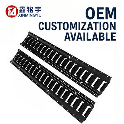 Harga bagus Heavy-Duty Steel E Track Rail with 30 E-track Anchor Slots and 2000 lbs Load Capacity for Secure Cargo Transport on line