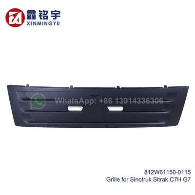 Harga bagus 812W61150-0115 Topeng Radiator Grille Bagian Depan Mesin Plastik Kekuatan Tinggi untuk Truk Sinotruk SITRAK C7H G7H - Tahan Korosi dan Dampak on line