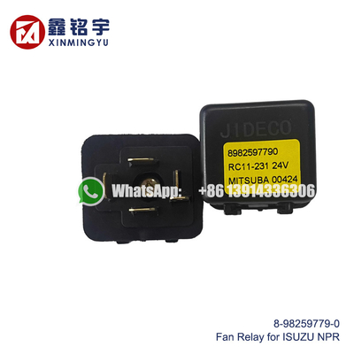 Harga bagus 8982597790 Relay kipas kopling untuk ISUZU NPR Truk 5Pin 24V on line