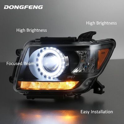 Harga bagus Lampu depan truk Dongfeng dengan kecerahan tinggi & sinar fokus, desain tahan air & debu untuk pemasangan mudah on line