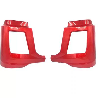 Harga bagus DZ97189623061 DZ97189623062 Shacman X5000 Frame Headlight Assembly. Lampu depan bumper depan Bezel Corner Light Cover Trim, Bagian pengganti kiri dan kanan DZ97189623061 DZ97189623062 on line