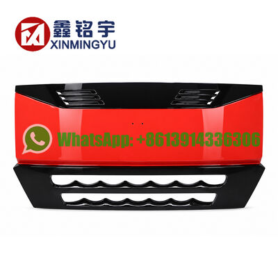 Harga bagus Sinotruk HOWO A7 Rakitan Panel Depan Kabin WG1664110011 WG1664111011 Penggantian Eksterior Truk Merah Plastik ABS on line